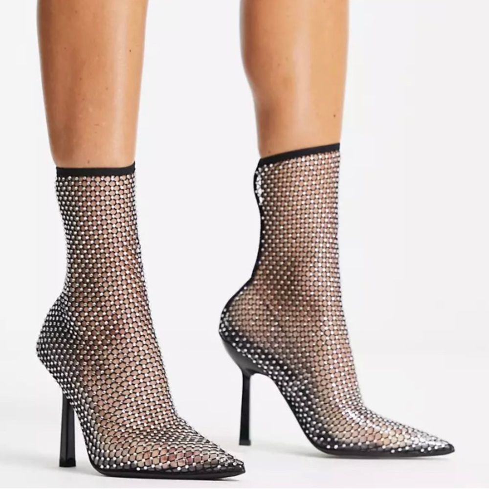 Rhinestone Booties - image 1